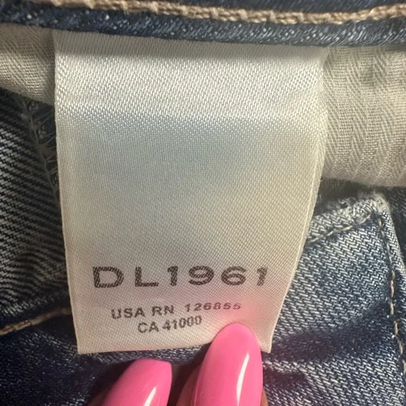 DL1961 Jerry High Rise Vintage Straight - 33 - Picture 5 of 8